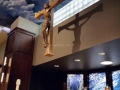 Divine Savior Holy Angels School Chapel Crucifix/Ceiling