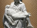 Pieta Statue accent lighting